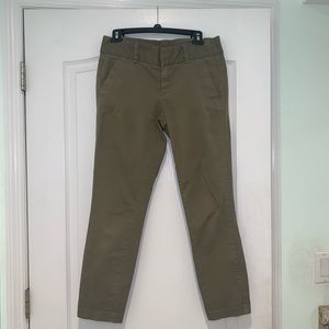 J. Crew W Andie Chino Pants